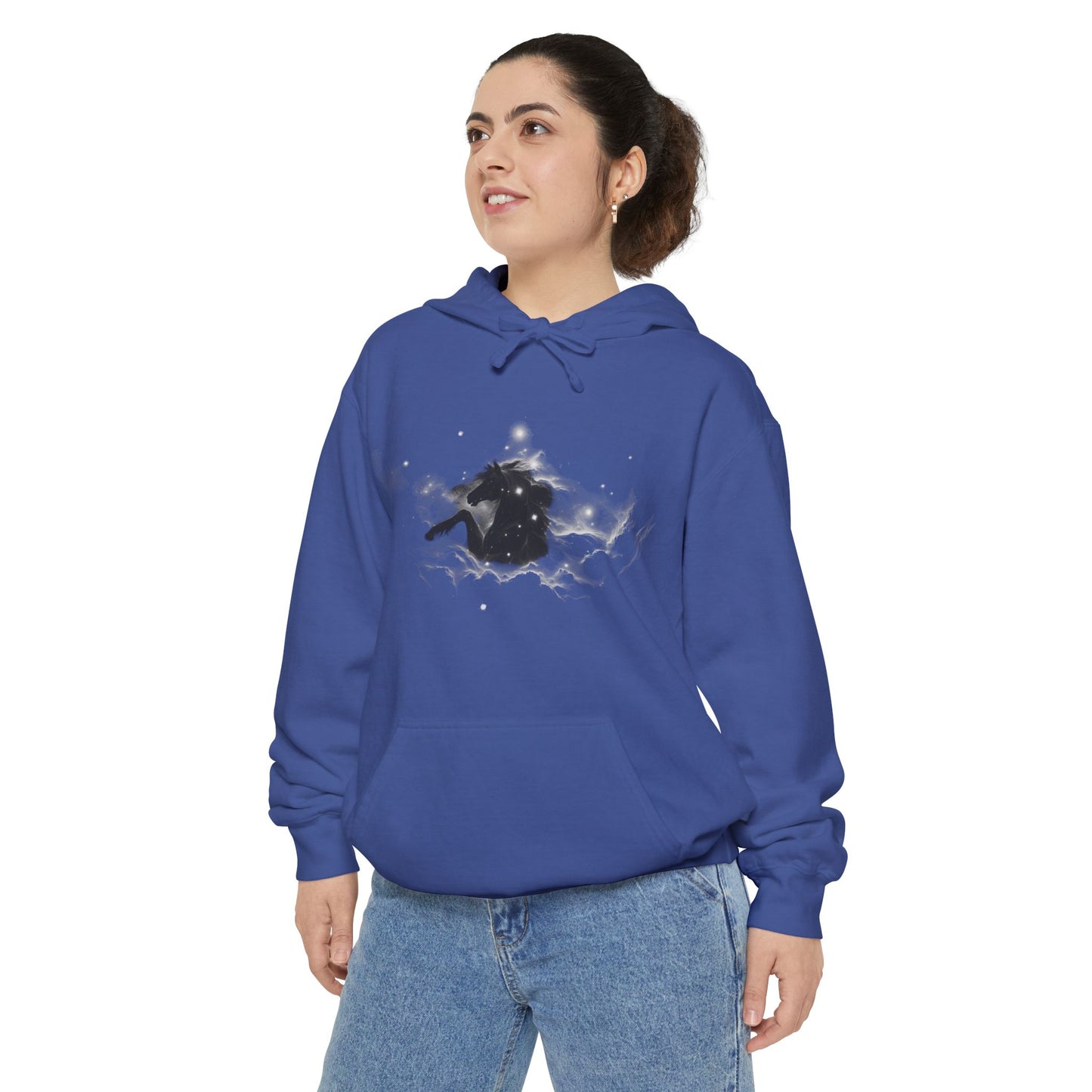 Constellation, Unisex Garment-Dyed Hoodie - Psychonaut Swag