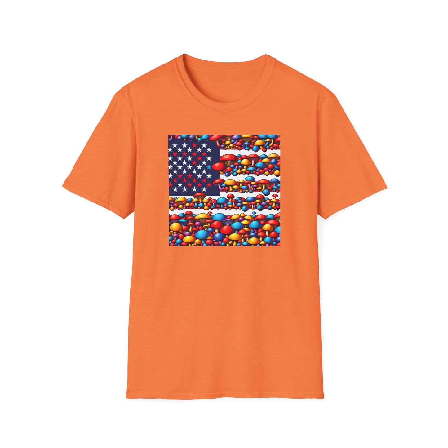 Psychedelic America Softstyle T-Shirt - Psychonaut Swag