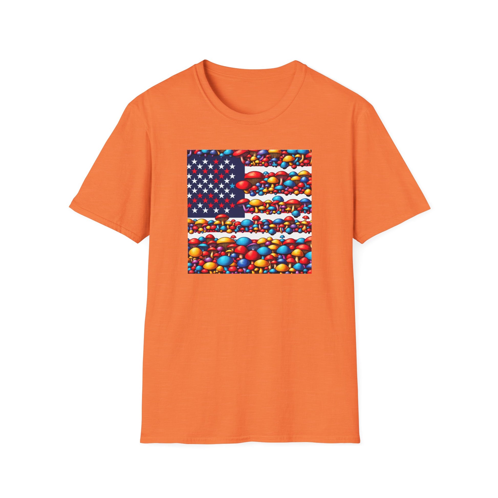 Psychedelic America Softstyle T-Shirt - Psychonaut Swag
