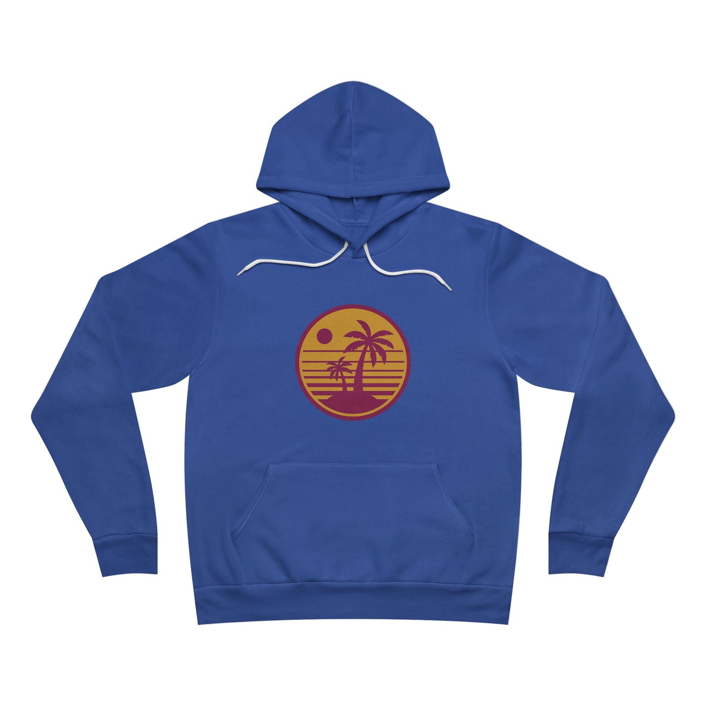 Palm tree vibe Unisex Sponge Fleece Pullover Hoodie - Psychonaut Swag