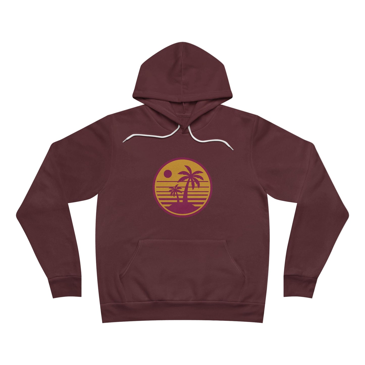 Palm tree vibe Unisex Sponge Fleece Pullover Hoodie - Psychonaut Swag