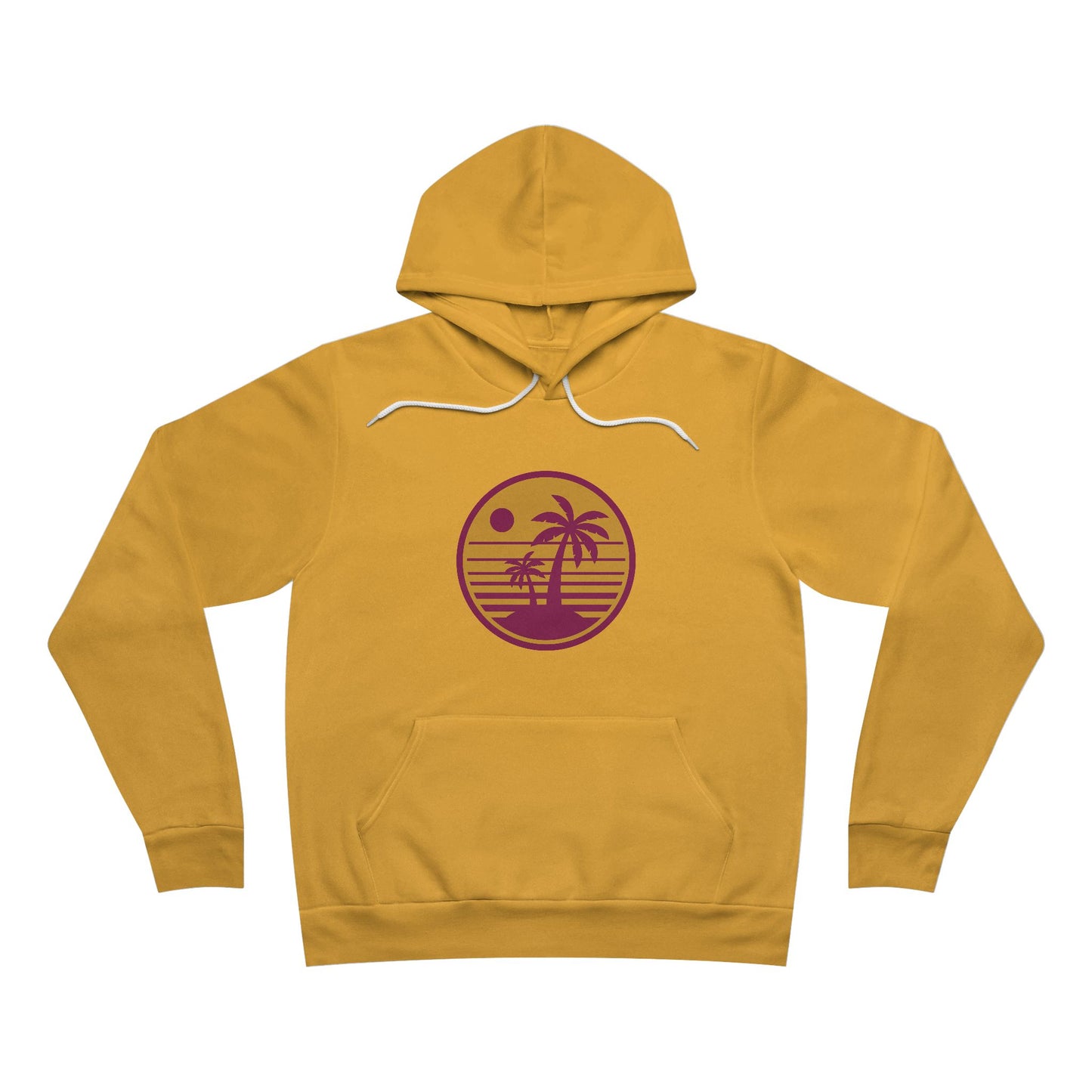 Palm tree vibe Unisex Sponge Fleece Pullover Hoodie - Psychonaut Swag