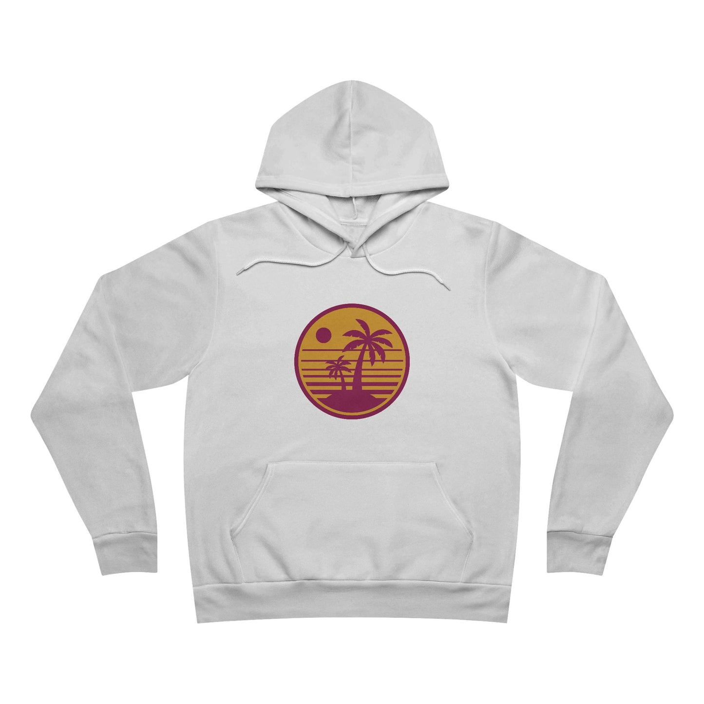 Palm tree vibe Unisex Sponge Fleece Pullover Hoodie - Psychonaut Swag