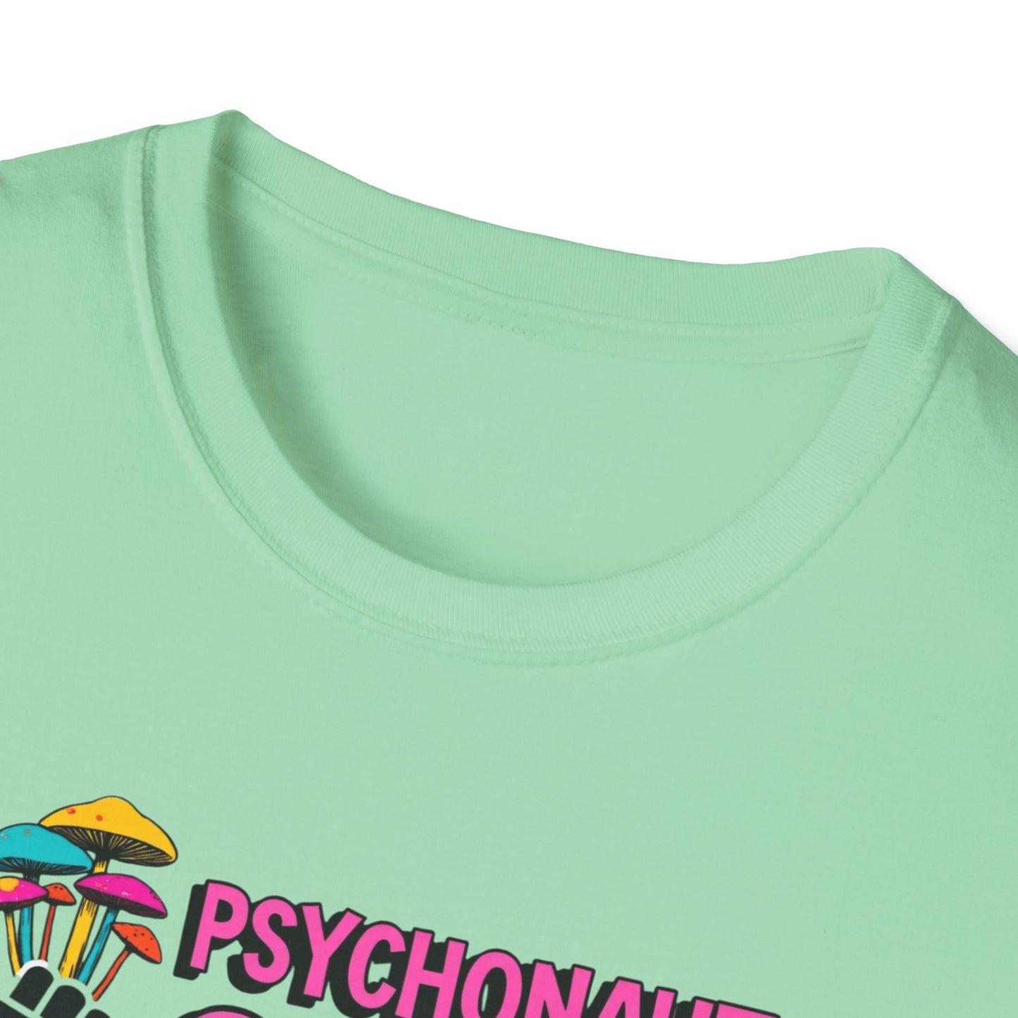 Fistful of Shrooms, Pyschonaut Swag Staple, Psychedelic Graphic T-Shirt, Humor Apparel for Psychedelic Lovers, Perfect for Festivals, Casual Wear, Gift for Friends - Psychonaut Swag