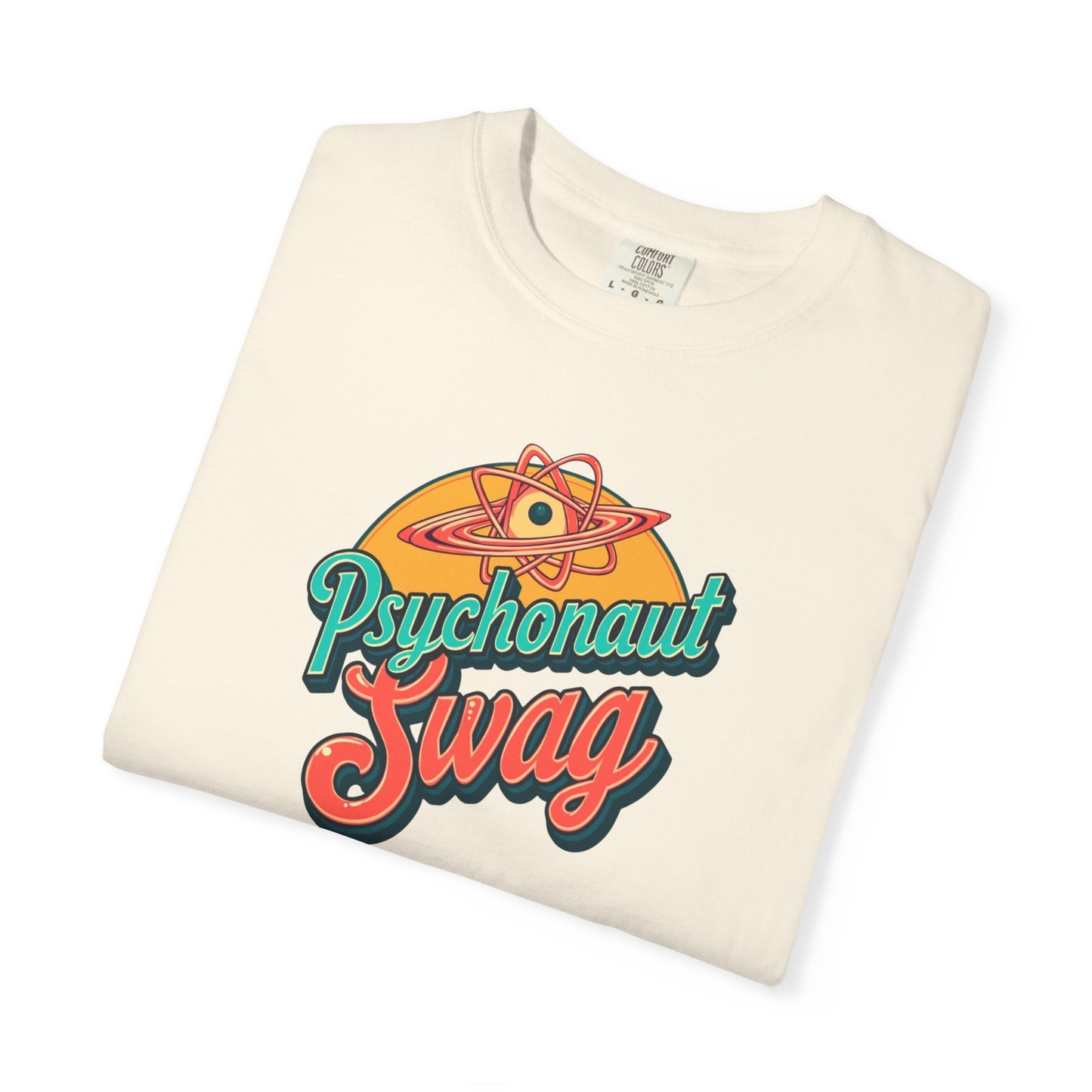 Psychonaut Swag, Atom tee shirt, Psychedelic T-Shirt | Retro Psychonaut Swag Tee | Unique Gift for Festival Lovers, Casual Wear, Art Enthusiasts, Unisex Apparel - Psychonaut Swag