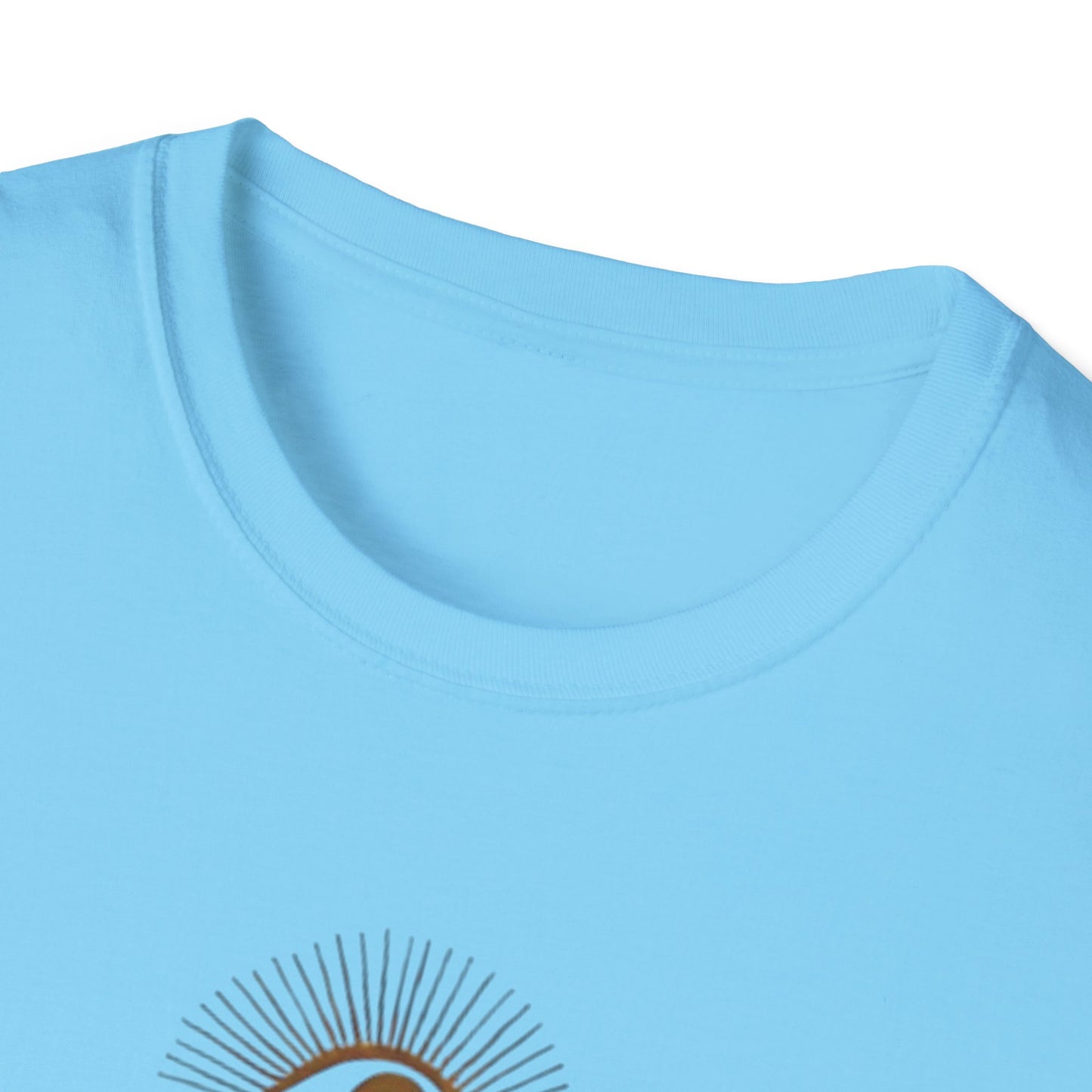 Third Eye insight, Open Unisex Softstyle T-Shirt, Spiritual Gift, Graphic Tee, Meditation Apparel, Casual Wear, Yoga Clothing, Unique T-Shirt - Psychonaut Swag