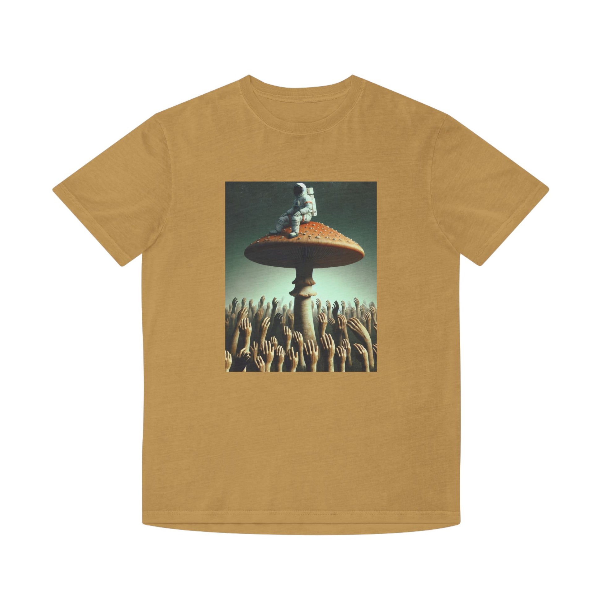 T-Shirt Psychedelic Explorer Unisex Faded Shirt - Psychonaut Swag