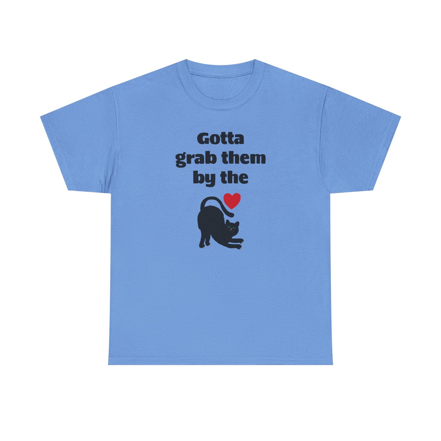 Grab the Cat, Unisex Heavy Cotton Tee - Psychonaut Swag