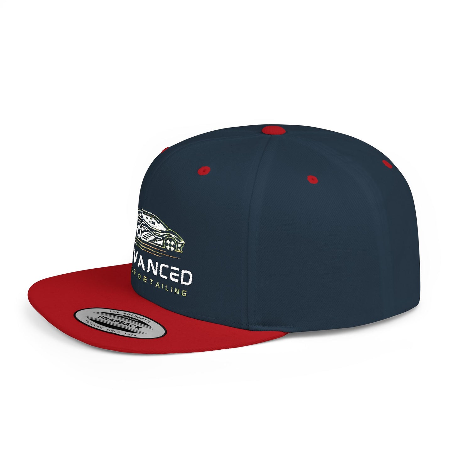 Mobile Detailing, Stylish Flat Bill Snapback Hat - Perfect for Summer Outings, Sports Events, Festivals, Stylish Gift, Trendy Fashion Accessory