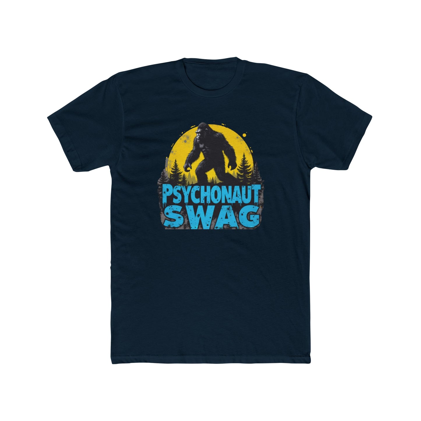 Sasquatch Stroll, Psychonaut Swag, Casual T-Shirt, Adventure Gear, Nature Lover's Gift, Cool Graphic Tee, Gift for Explorers