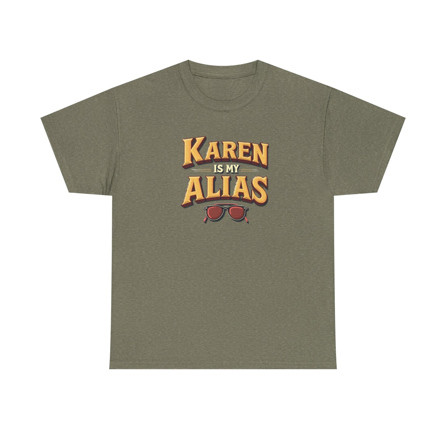 Karen is my Alias, Shirt, Casual Humor T-Shirt, Gift for Friends, Unique Party Wear - Psychonaut Swag