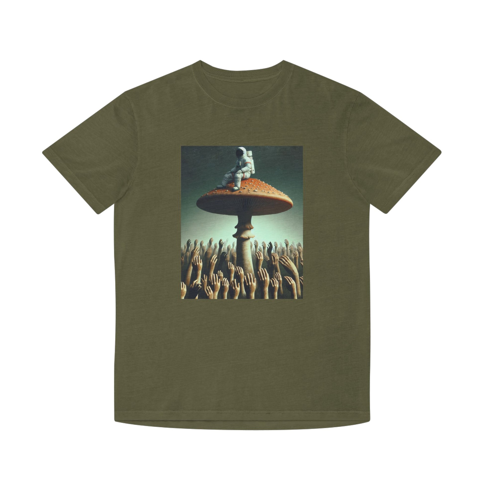 T-Shirt Psychedelic Explorer Unisex Faded Shirt - Psychonaut Swag