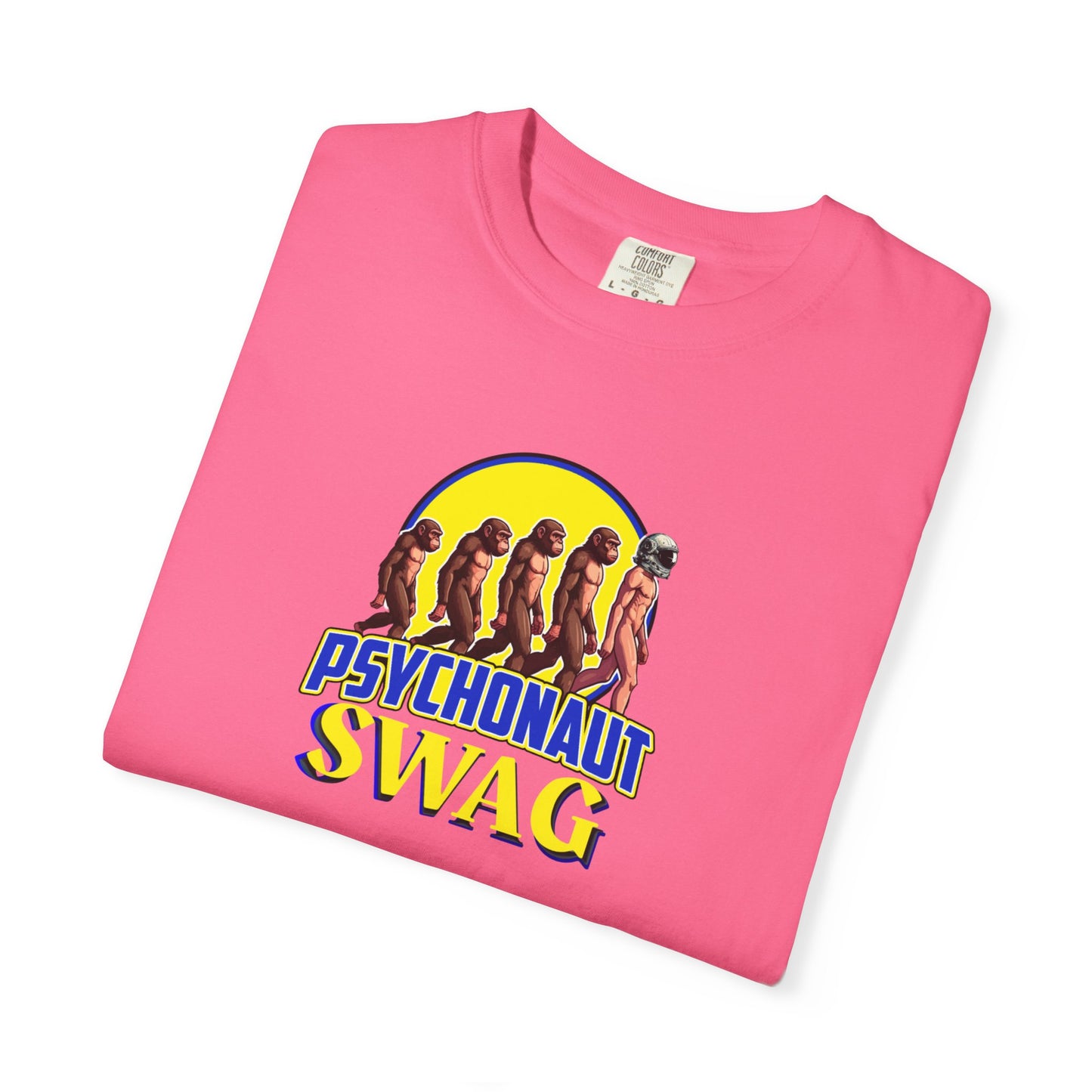 Psychonaut Swag small biz,  Unisex Garment-Dyed T-Shirt | Unique Gift for Festival Lovers, Streetwear, Casual Style, Summer Wardrobe, Psychedelic Art