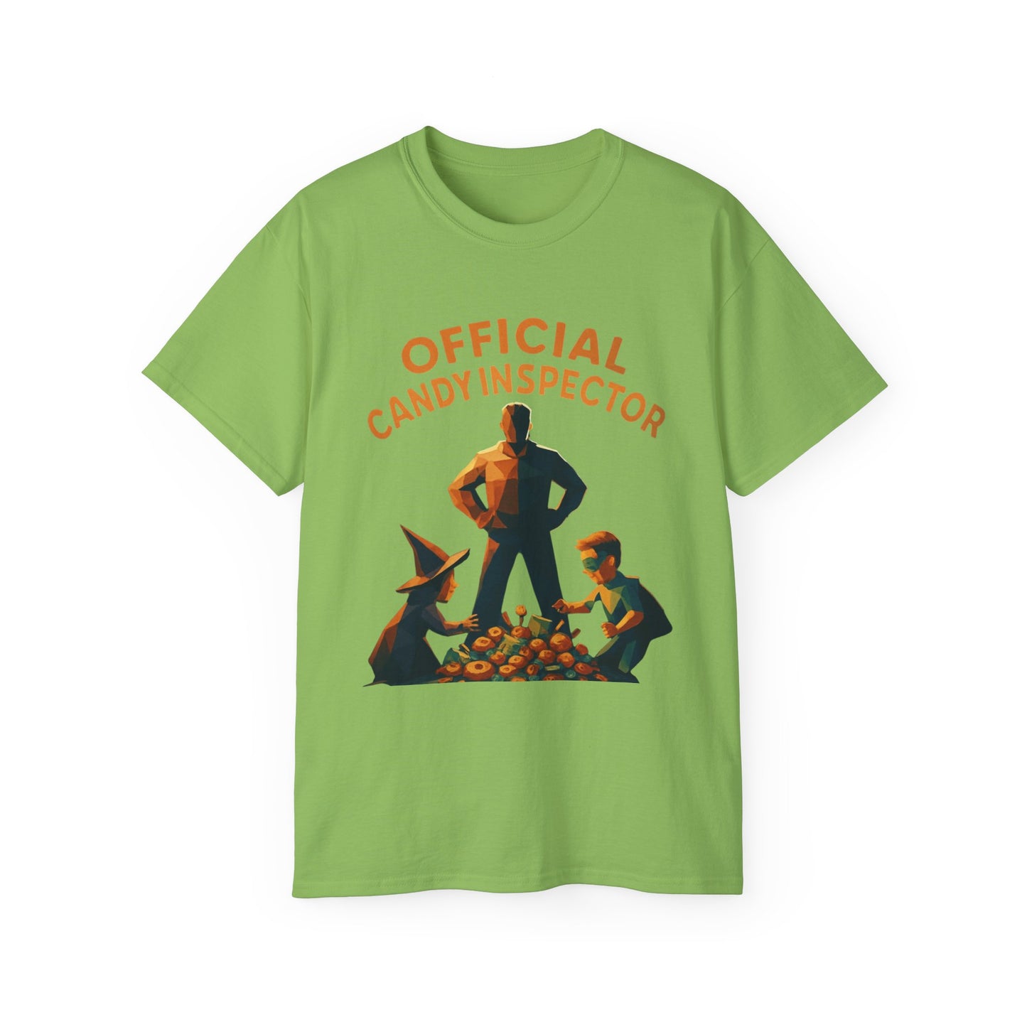 Official Candy Inspector Unisex Ultra Cotton Tee, Funny Gift, Halloween Tee, Party Shirt, Retro Style T-Shirt