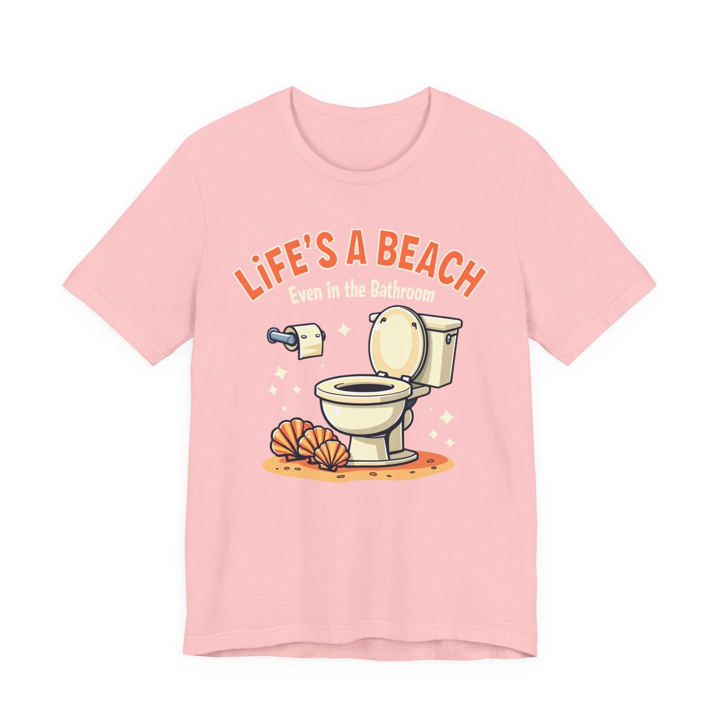 Life's a Beach, Unisex Short Sleeve Shirt - Psychonaut Swag