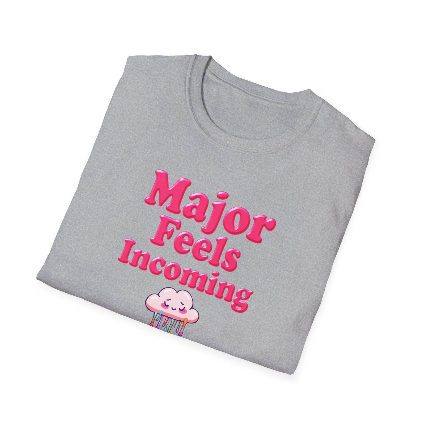 Major Feels Incoming Unisex T-Shirt, Fun Tee, Gifts for Friends, Casual Wear, Summer Fashion, Birthday Gift - Psychonaut Swag