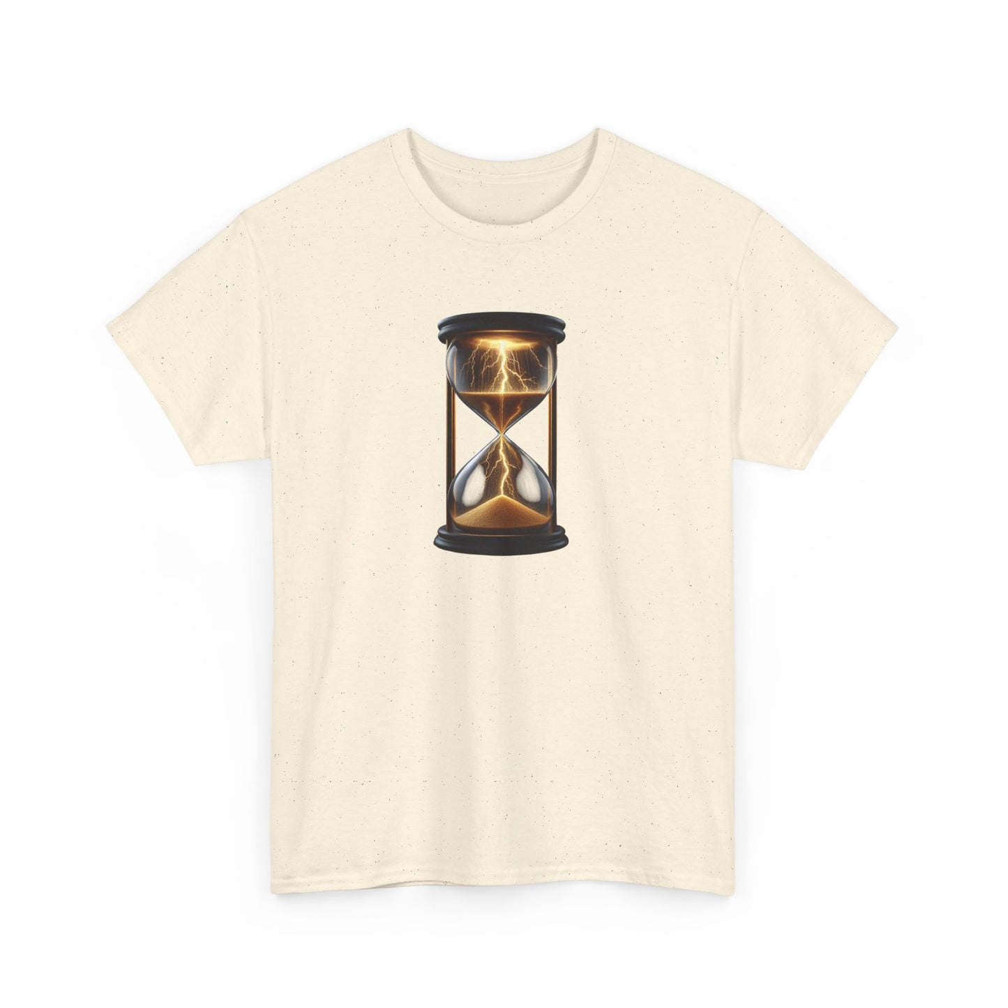 Static Time, Unisex Heavy Cotton Tee - Psychonaut Swag