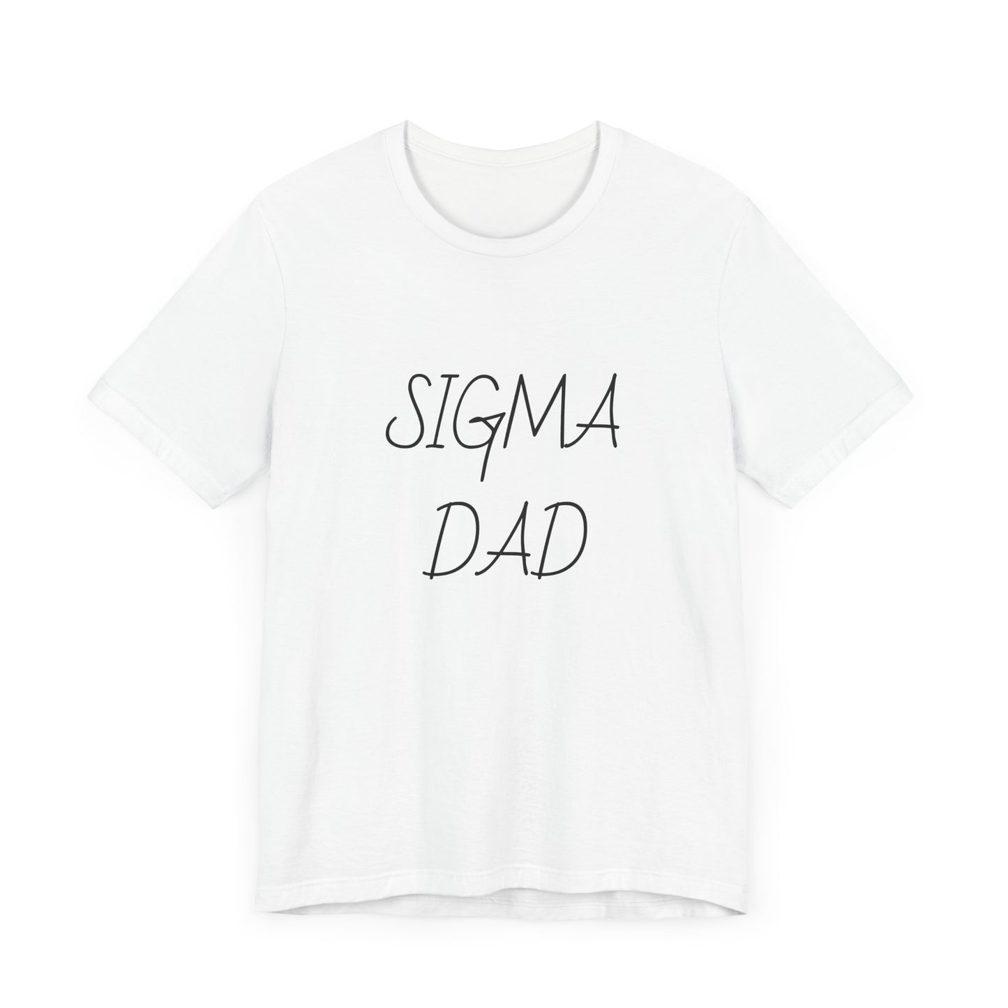 Sigma Dad, Unisex Jersey Short Sleeve Tee - Psychonaut Swag