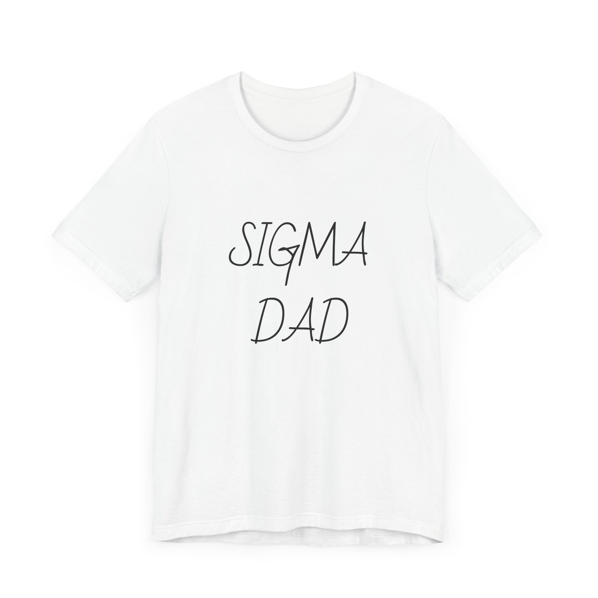 Sigma Dad, Unisex Jersey Short Sleeve Tee - Psychonaut Swag