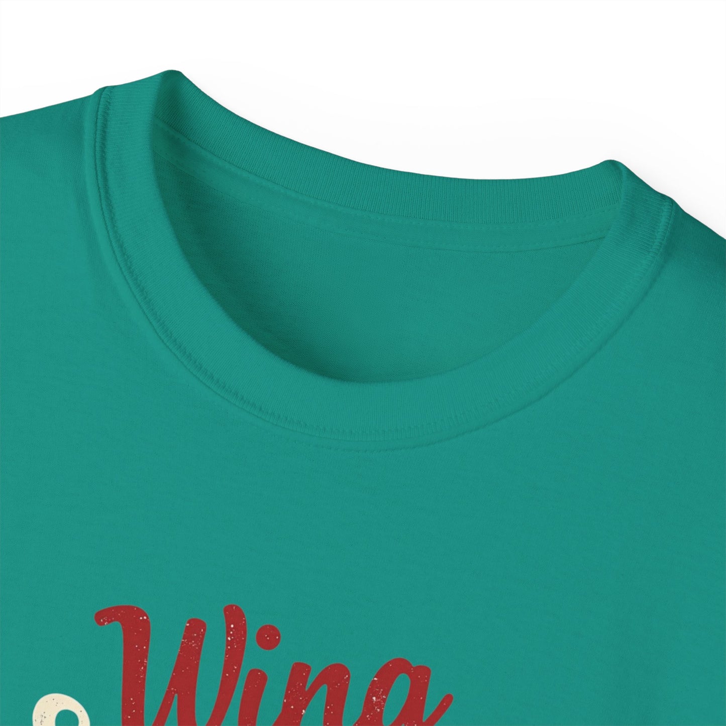 Wing Sweetheart Unisex Ultra Cotton Tee | Cute Graphic Shirt, Valentine's Day Gift, Trendy Casual Wear, Heart Theme Apparel, Unique T-Shirt - Psychonaut Swag