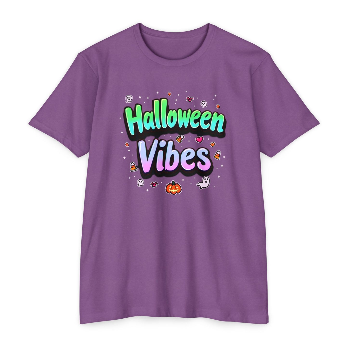 Halloween Vibes tee, Unisex T-Shirt, Spooky Graphic Tee, Fall Fashion, Halloween Costume, Casual Wear, Trick or Treat Shirt