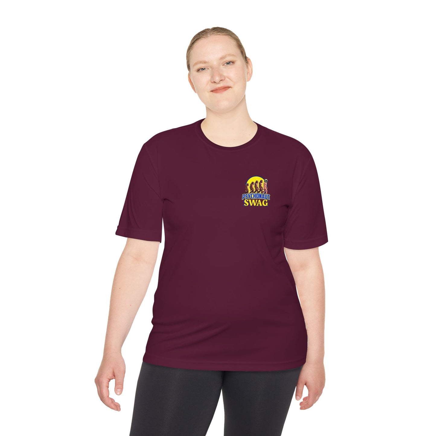 Psychonaut Swag, Small Biz, Unisex Moisture Wicking Tee, Workout Shirt, Gift for Car Enthusiasts, Casual Wear, Summer Activewear
