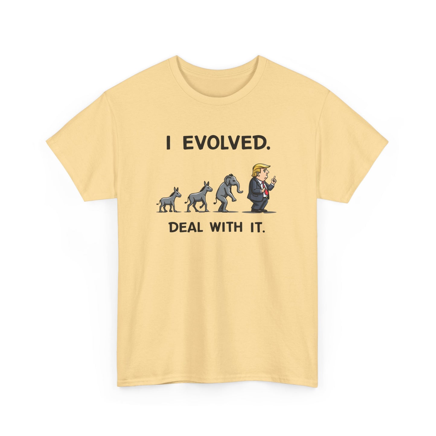 I Evolved, political humor, Funny Unisex T-Shirt, Gift for Dog Lovers, Casual Wear, Statement Shirt - Psychonaut Swag