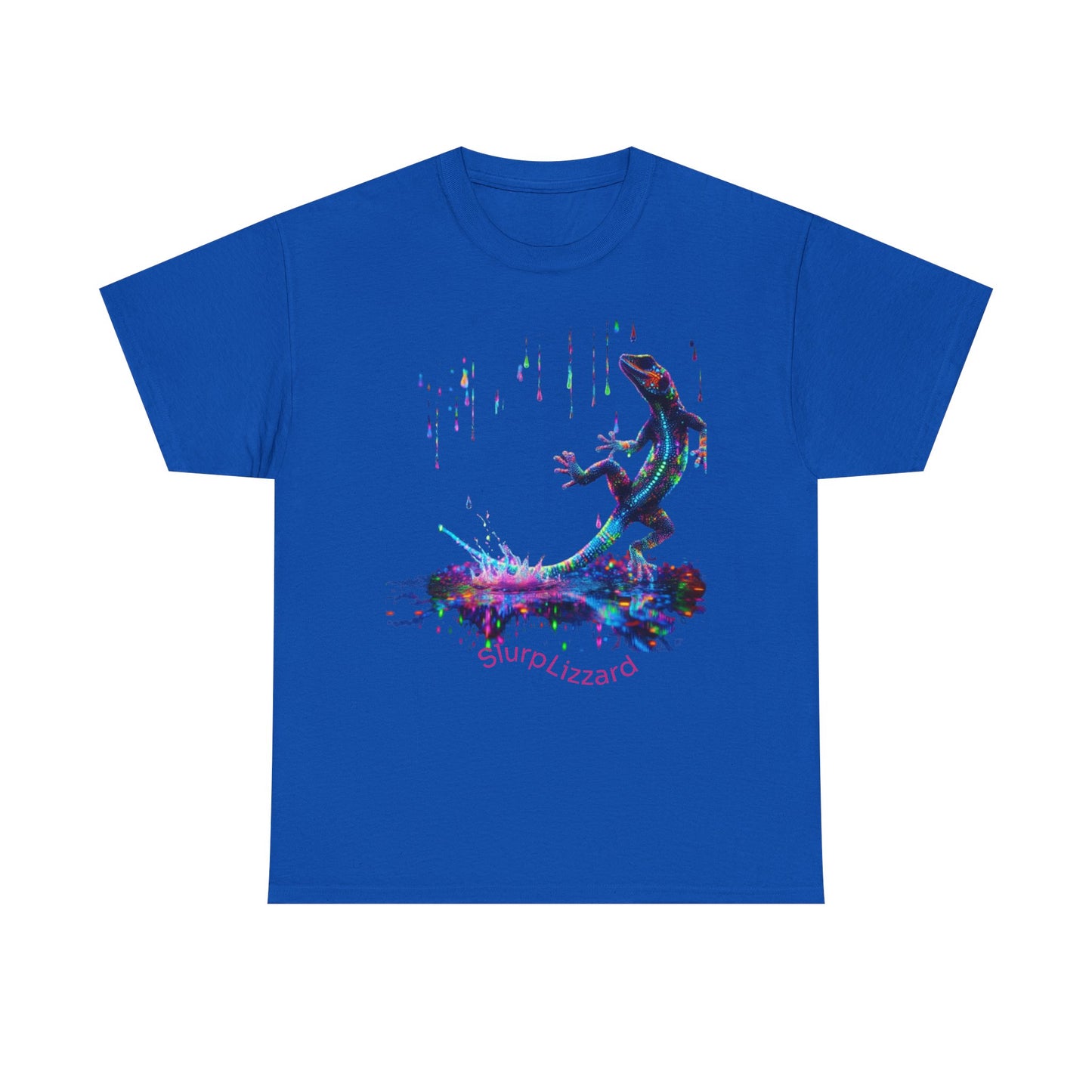 Slurp Lizzard, Unisex Heavy Cotton Tee - Psychonaut Swag