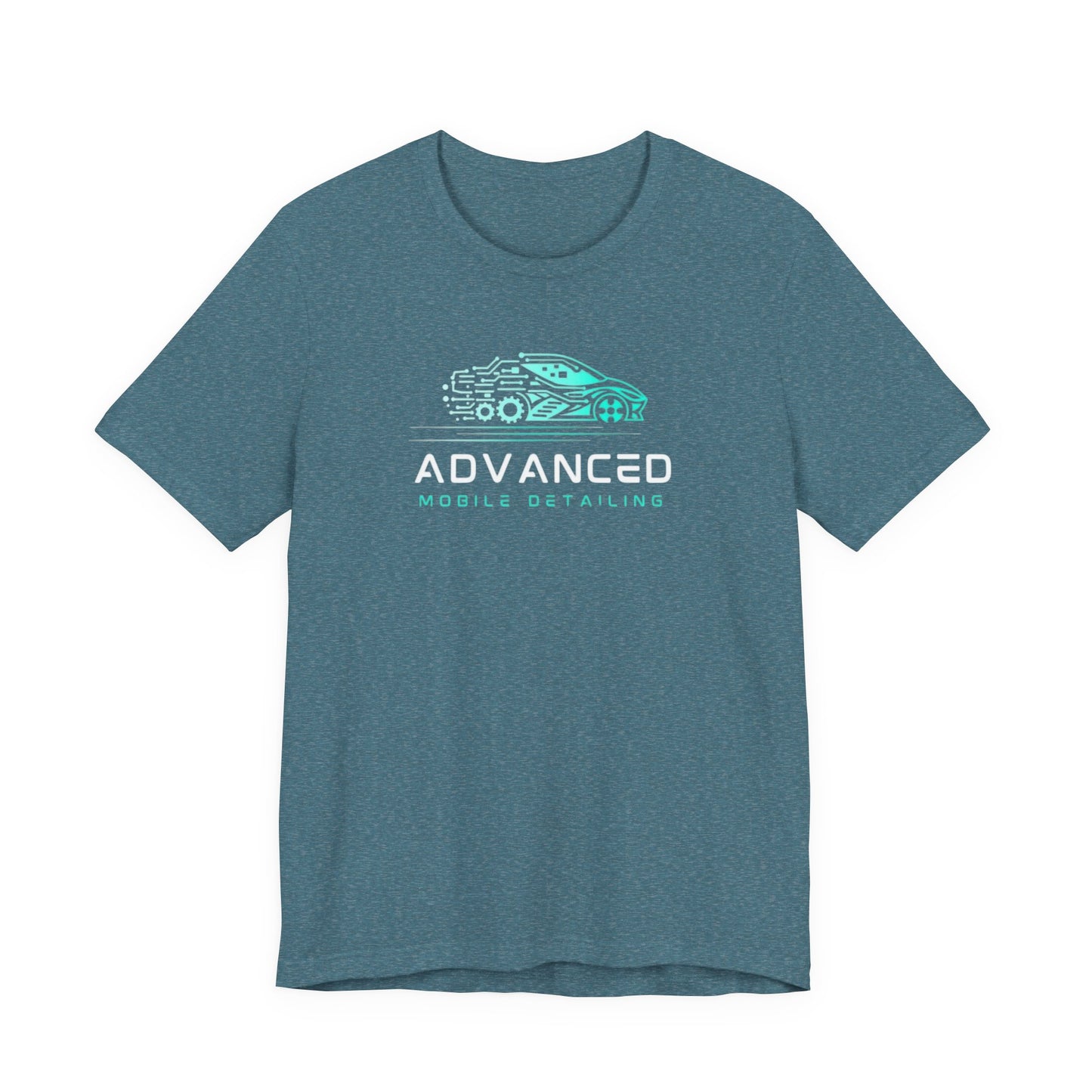 Advanced Mobile Detailing, Super soft style, Unisex Tee, Car Enthusiast Shirt, Automotive Gift, Stylish Car Wash Tee, Perfect for Mechanics, Birthday or Holiday Gift