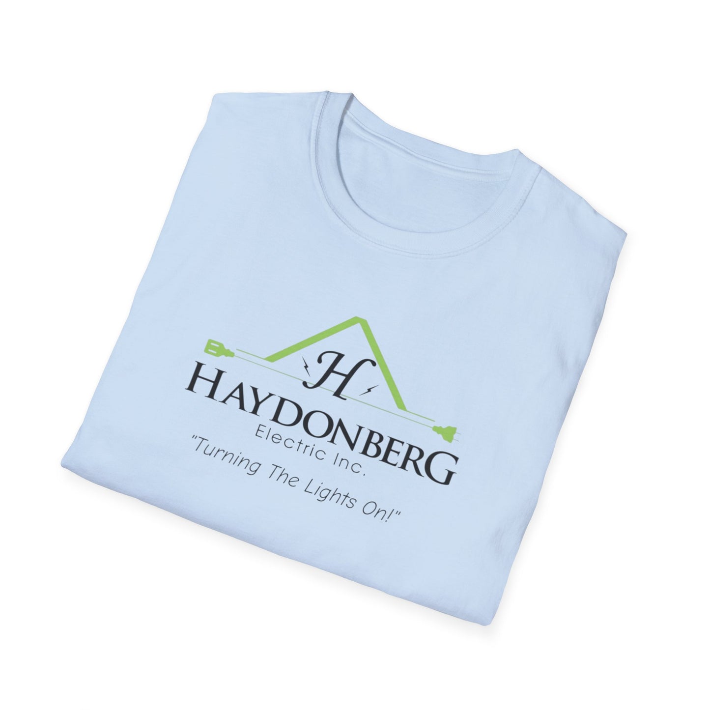 Haydonberg Turning the lights on, Unisex Softstyle T-Shirt