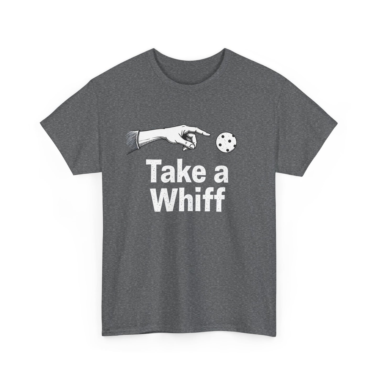 Take a whiff, Unisex Heavy Cotton Tee - Perfect for Fun Gatherings, Casual Outings, Gifts, and Everyday Wear