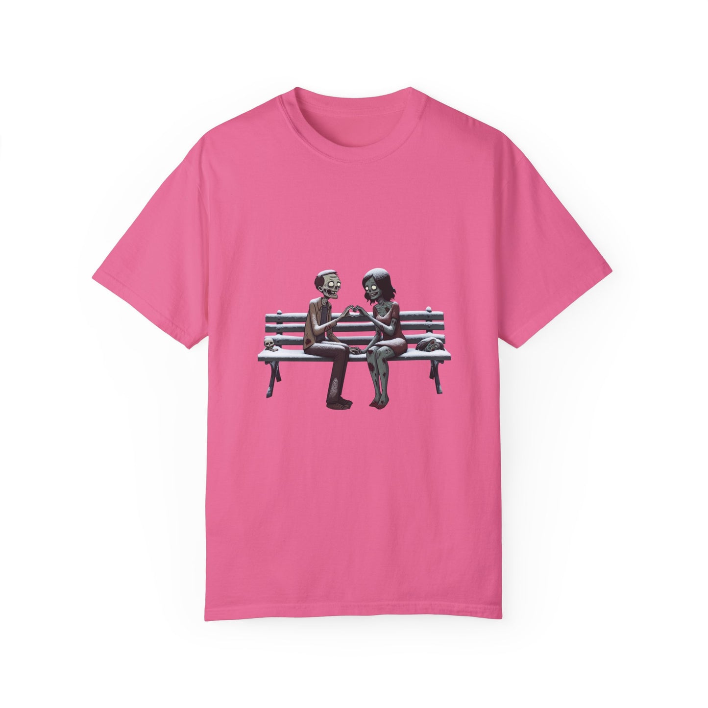 Park bench, Unisex Garment-Dyed T-shirt