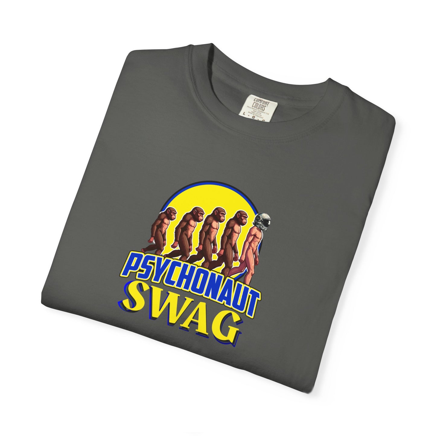 Psychonaut Swag small biz,  Unisex Garment-Dyed T-Shirt | Unique Gift for Festival Lovers, Streetwear, Casual Style, Summer Wardrobe, Psychedelic Art