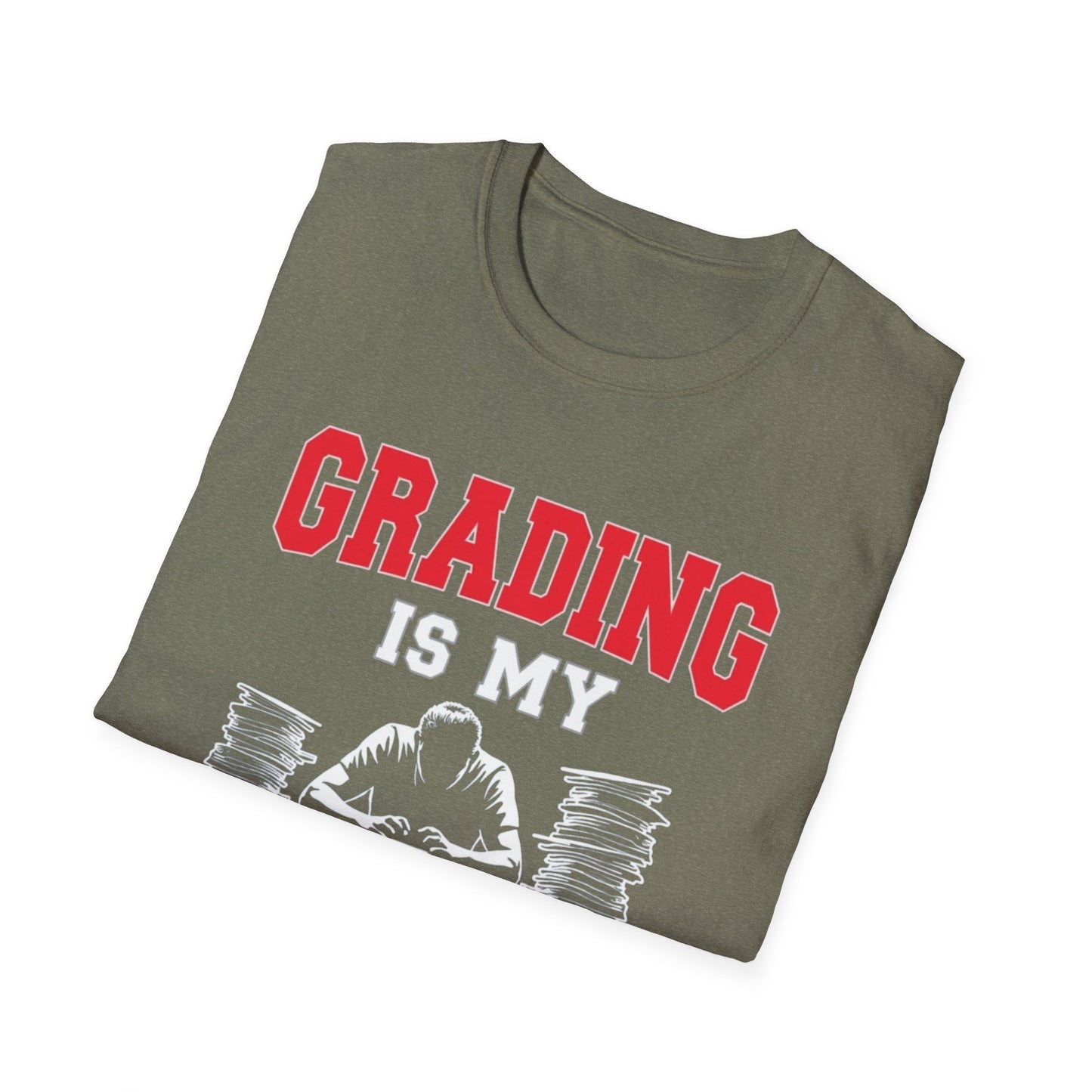 Grading for Cardio, Unisex Softstyle T-Shirt - Psychonaut Swag