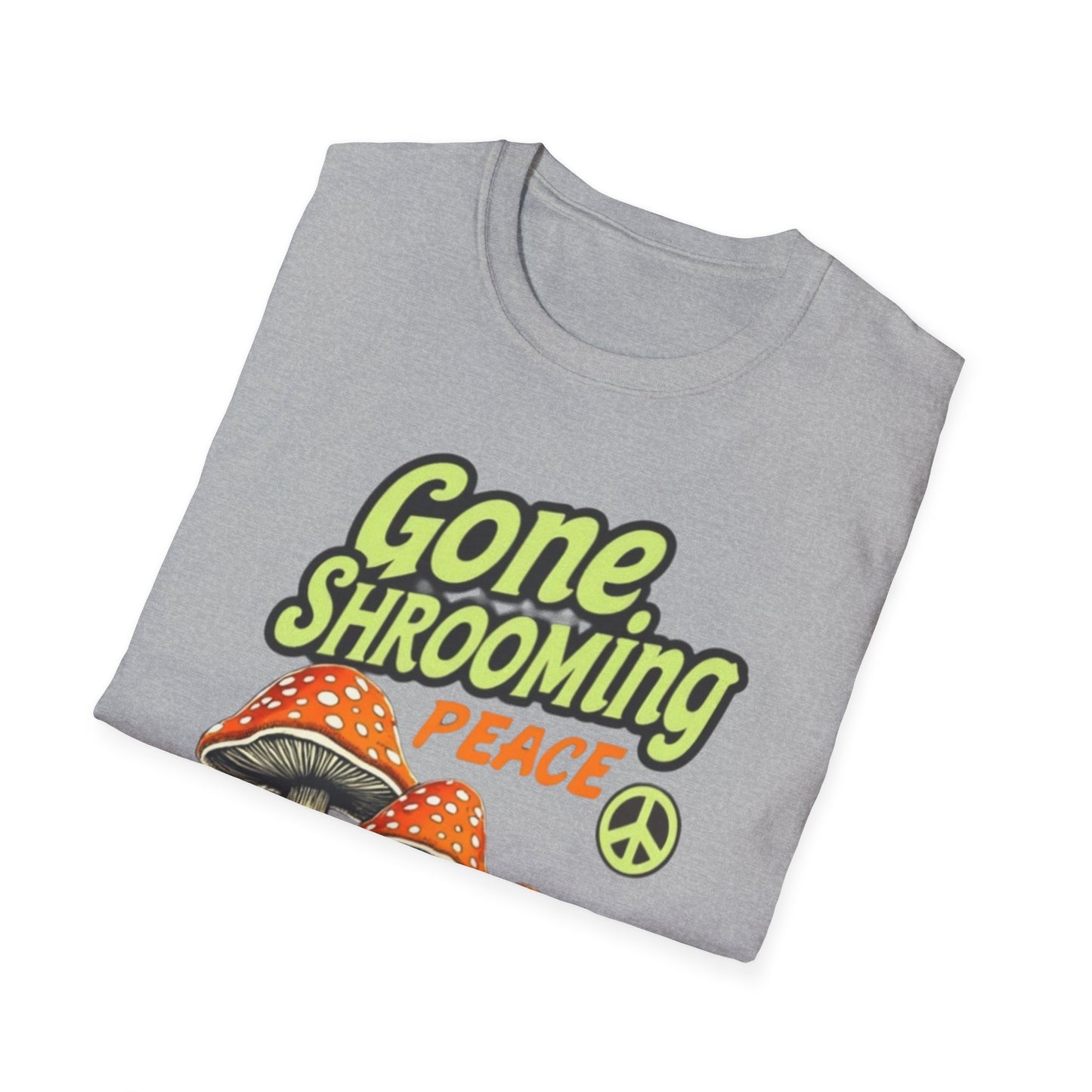 Gone Shrooming Unisex T-Shirt - Funny Mushroom Tee for Nature Lovers, Gift for Hikers, Campers, and Outdoor Enthusiasts - Psychonaut Swag