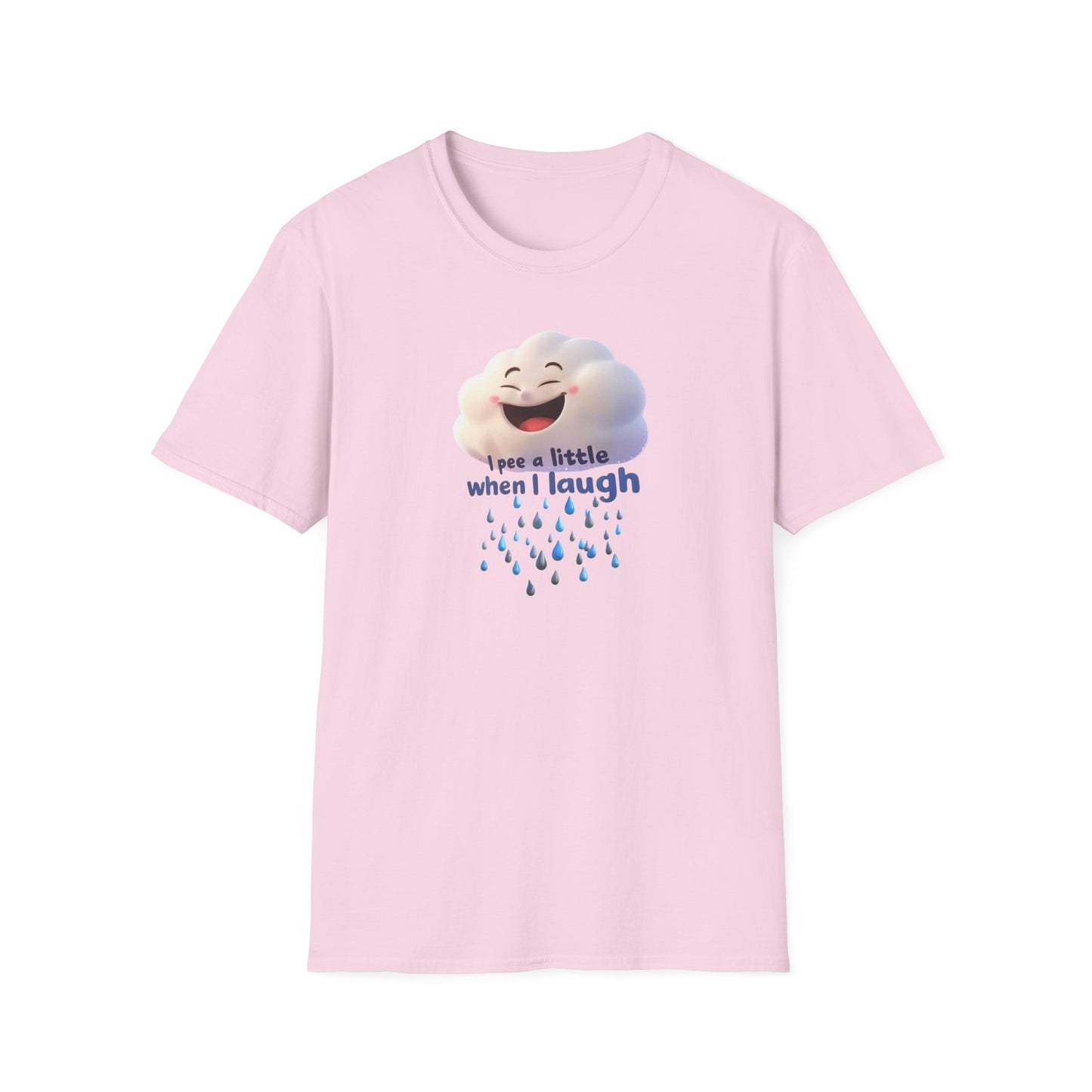 Cloud Laughing Causes Rains, Unisex Softstyle T-Shirt