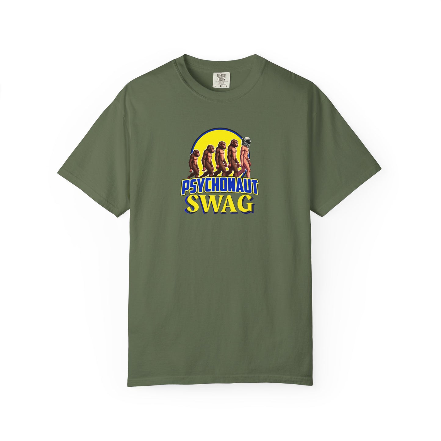 Psychonaut Swag small biz,  Unisex Garment-Dyed T-Shirt | Unique Gift for Festival Lovers, Streetwear, Casual Style, Summer Wardrobe, Psychedelic Art