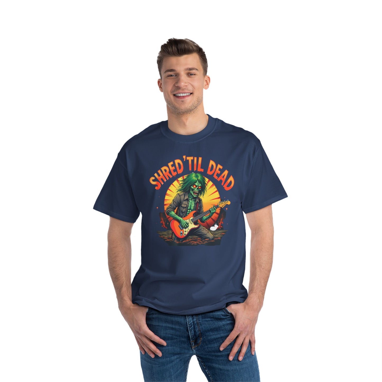 Rockin' Shred'Til Dead T-Shirt | Music Lover Gift, Concert Tee, Graphic Tee, Chill Vibes, Unique Band Merchandise - Psychonaut Swag