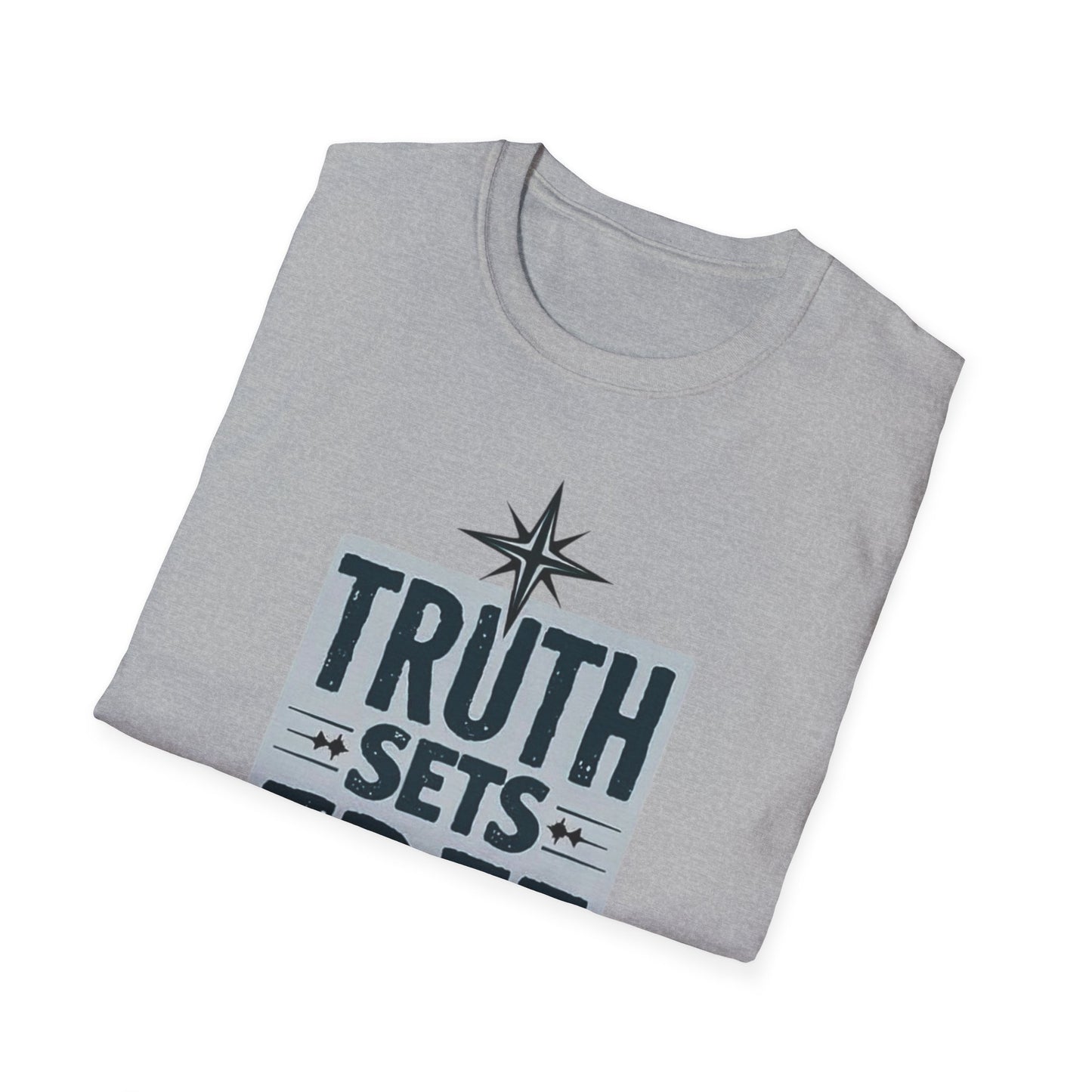 Truth sets Free, Unisex Softstyle T-Shirt - Psychonaut Swag