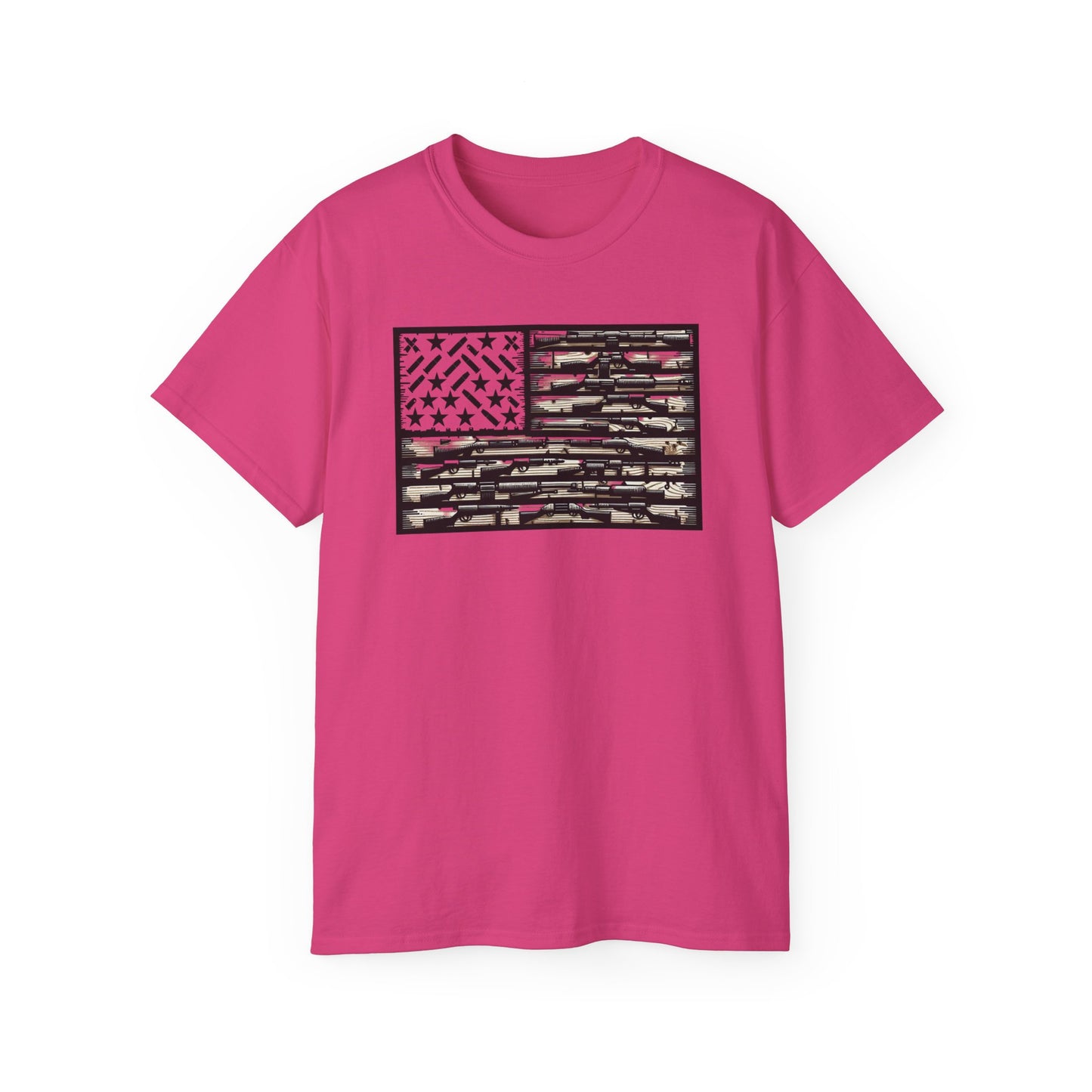 2nd Amendment Flag, Unisex Ultra Cotton Tee - Psychonaut Swag