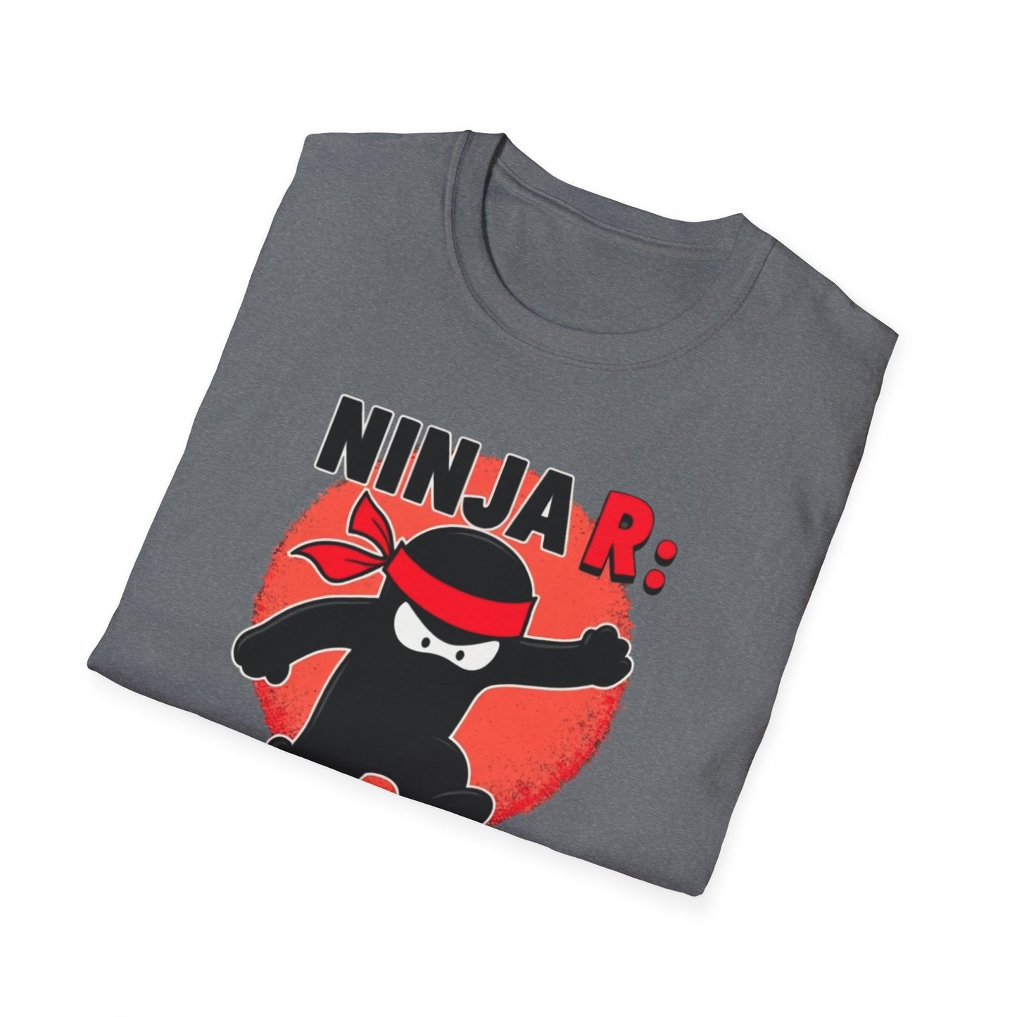 Ninja R, Unisex Softstyle T-Shirt - Psychonaut Swag