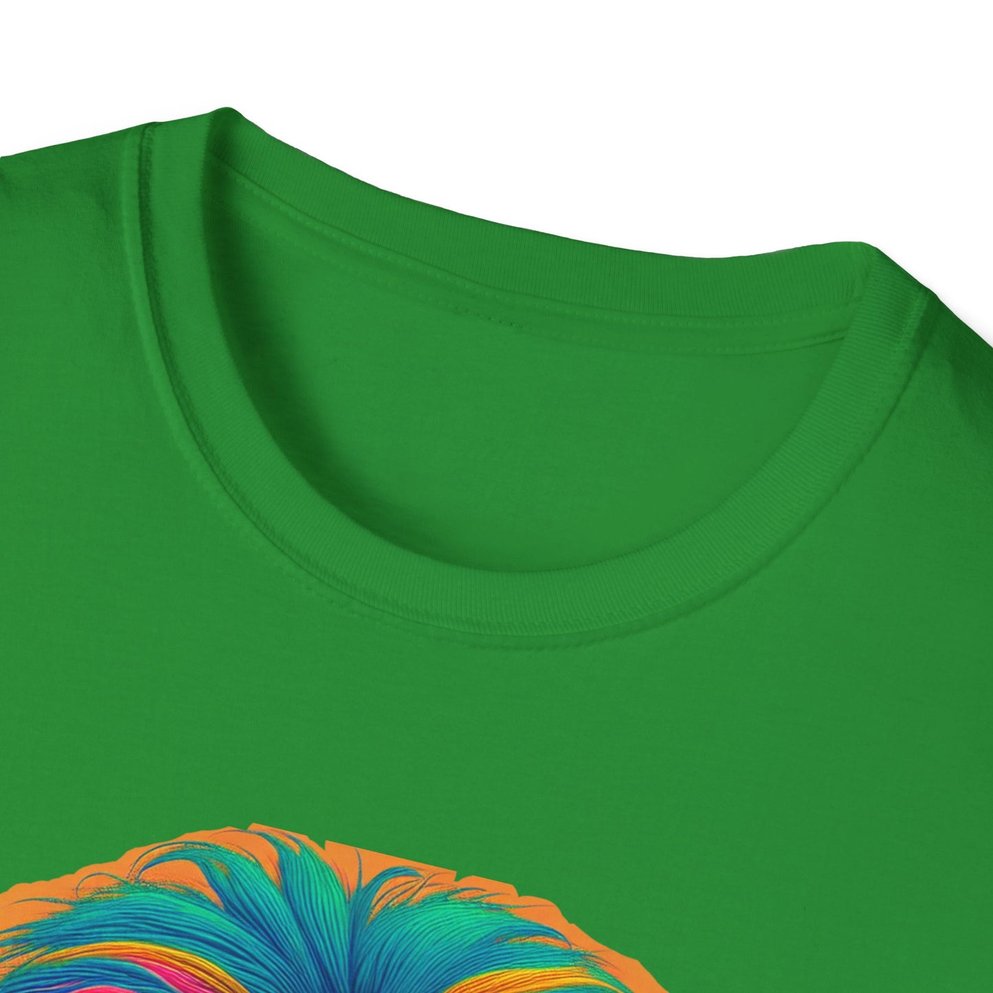 Lion Lick, Mushroom tee, Unisex T-Shirt - Psychonaut Swag