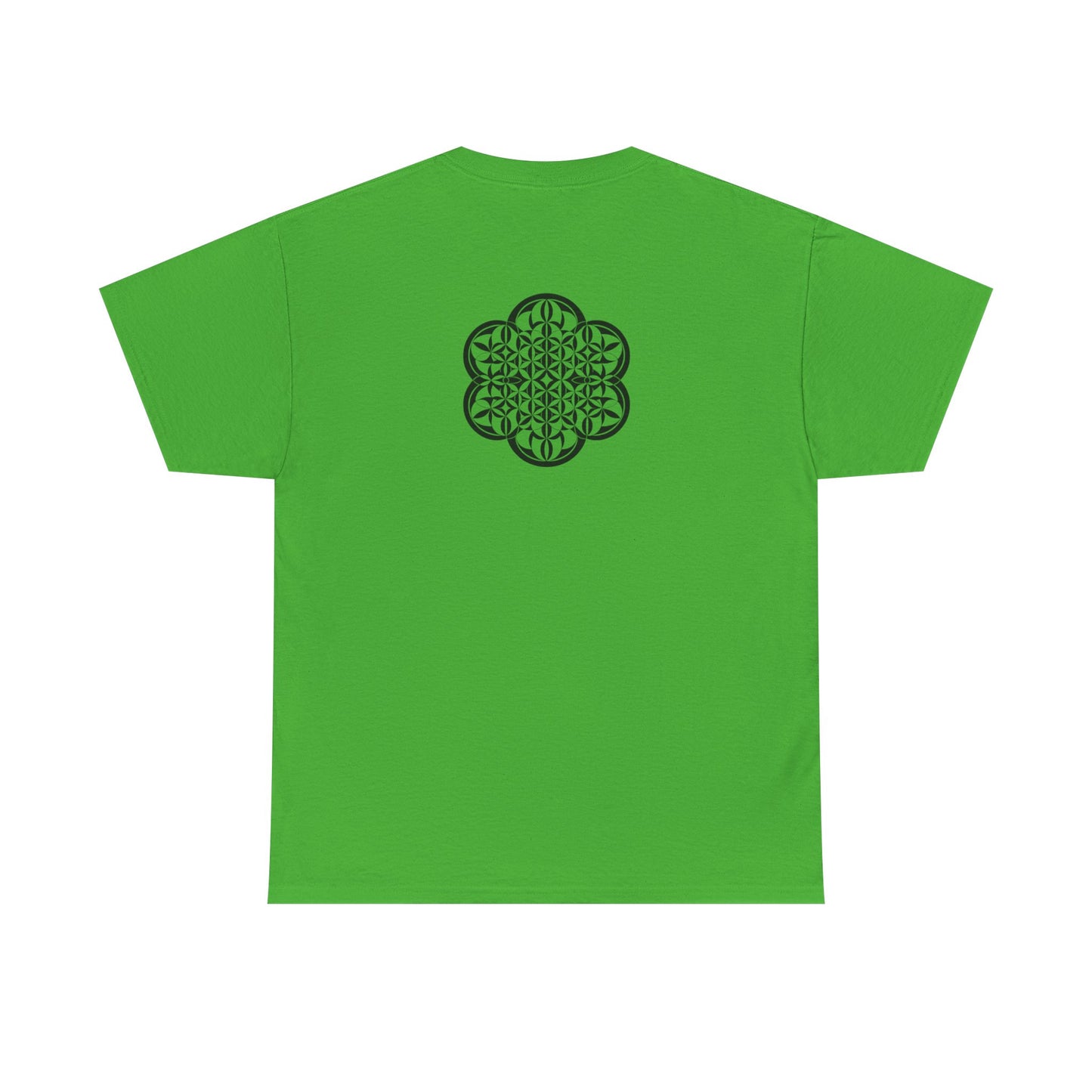 Psychonaut Staple, Flower of life, Unisex Heavy Cotton Tee - Psychonaut Swag