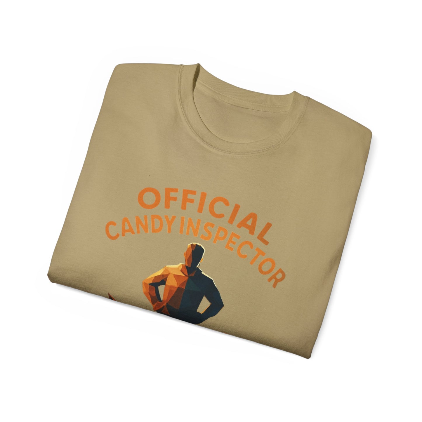Official Candy Inspector Unisex Ultra Cotton Tee, Funny Gift, Halloween Tee, Party Shirt, Retro Style T-Shirt