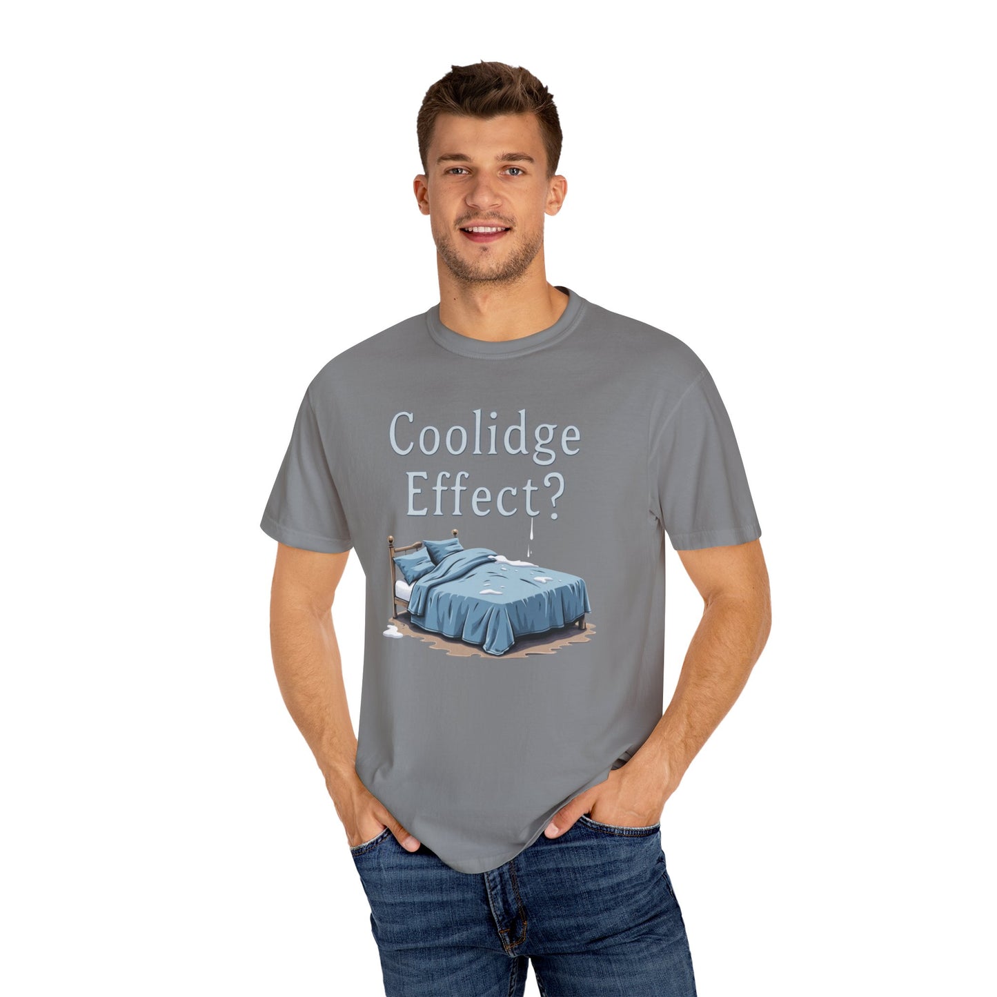 Coolidge Effect Unisex T-Shirt, Funny Graphic Tees, Gift for Couples, Casual Wear, Unique Humor Shirt, Statement T-Shirts
