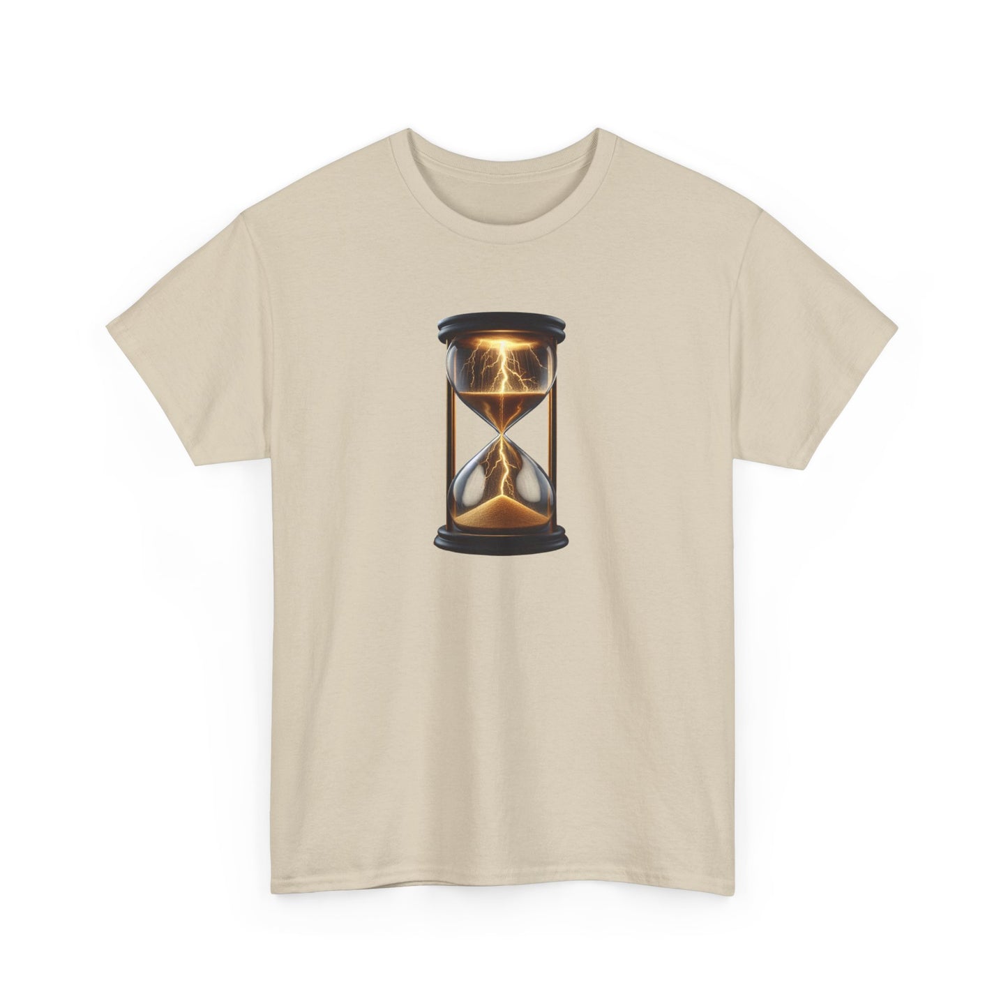 Static Time, Unisex Heavy Cotton Tee - Psychonaut Swag