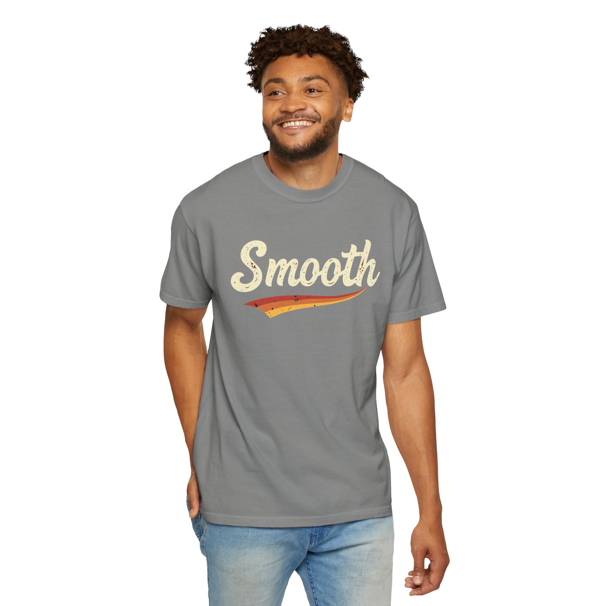 Smooth Tees - Vintage Unisex Garment-Dyed T-Shirt, Casual Wear, Unique Gift, Trendy Style, Everyday Comfort - Psychonaut Swag