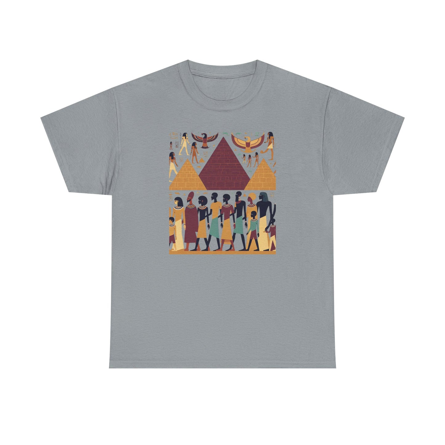 Hieroglyphic Recall, Unisex Heavy Cotton Tee - Psychonaut Swag