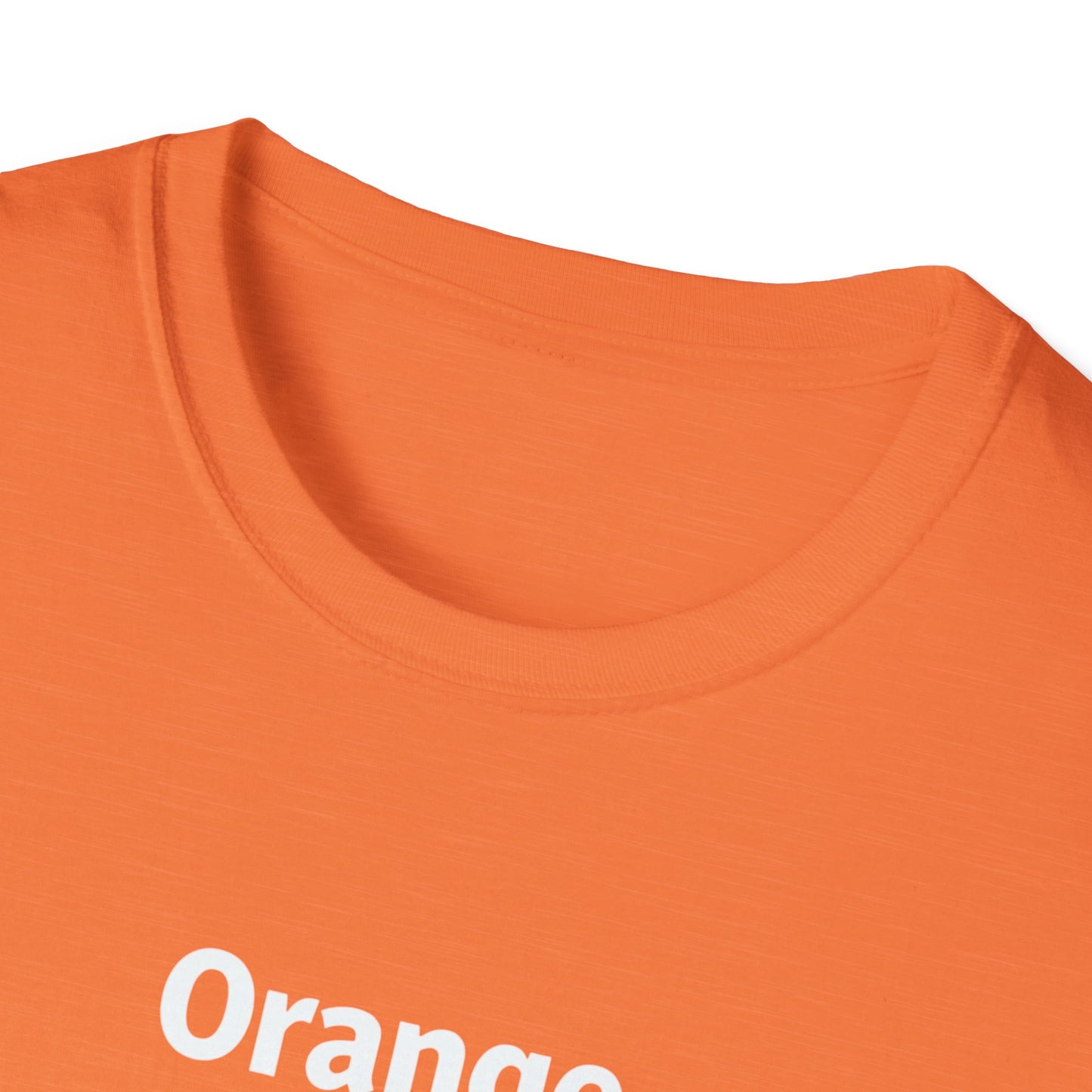 Grateful Orange T-Shirt, Unisex Casual Wear, Thanksgiving Shirt, Fall Vibes Tee, Gift for Friends, Comfortable Everyday Apparel - Psychonaut Swag