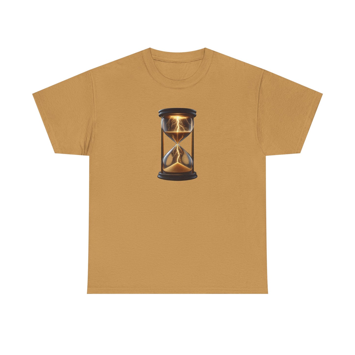 Static Time, Unisex Heavy Cotton Tee - Psychonaut Swag